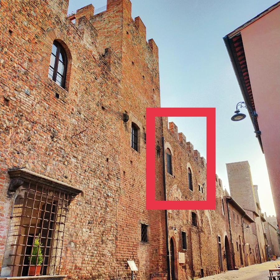 Palazzo Stiozzi Ridolfi Lägenhet Certaldo Exteriör bild