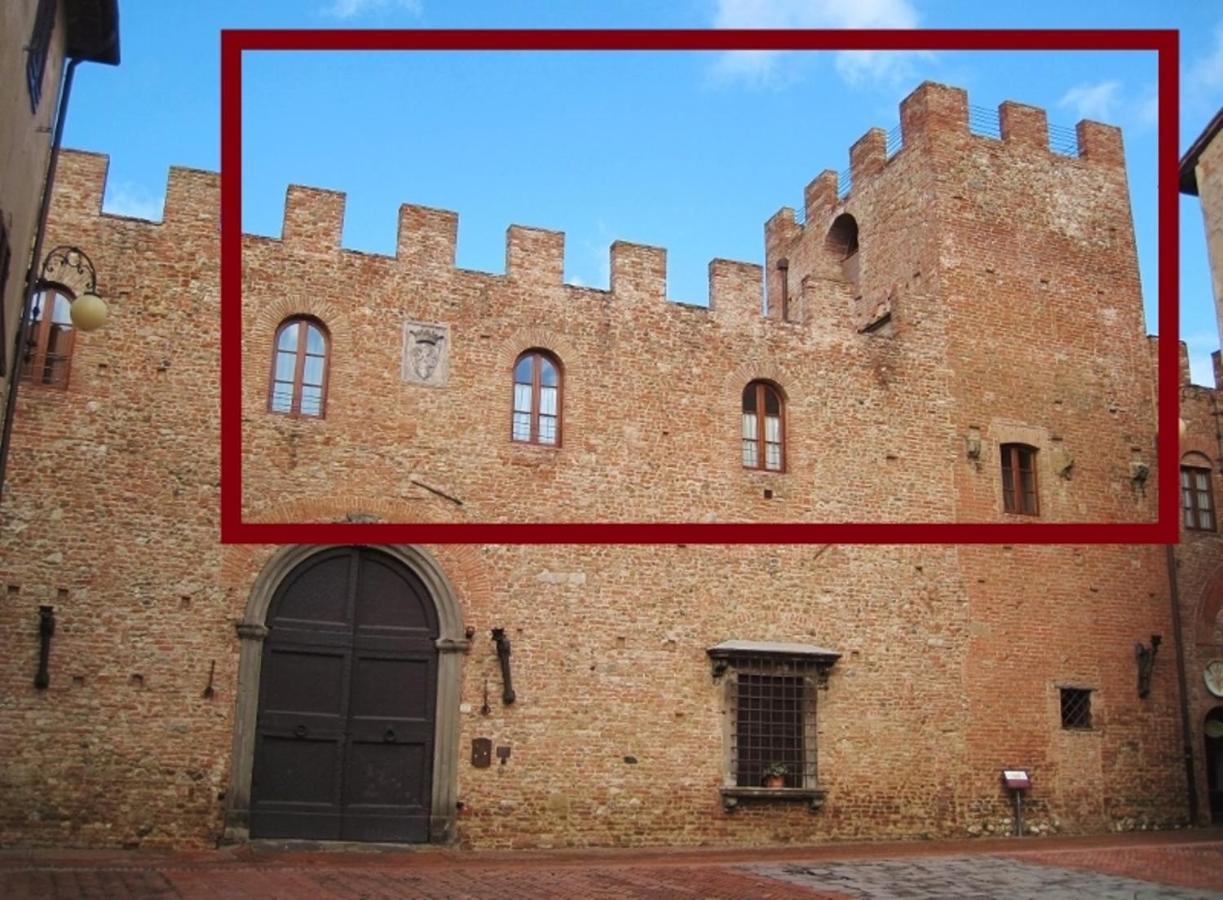 Palazzo Stiozzi Ridolfi Lägenhet Certaldo Exteriör bild