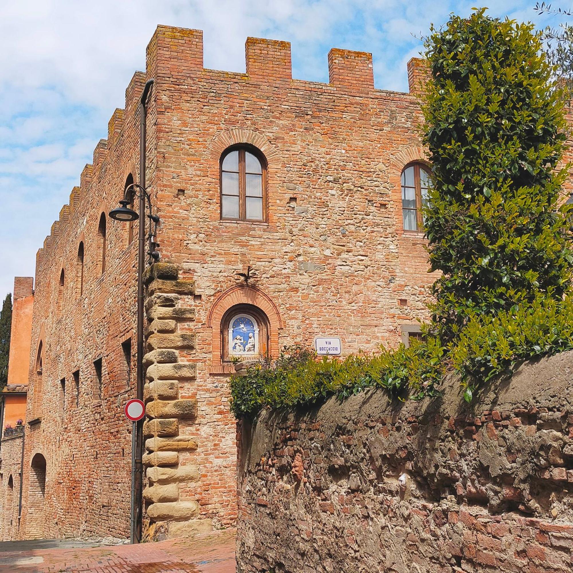 Palazzo Stiozzi Ridolfi Lägenhet Certaldo Exteriör bild